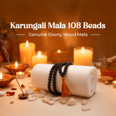 Karungali Mala – 108 Beads (Sacred Ebony Wood)