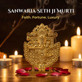 Sanwariya Seth Ji – Grace & Prosperity Idol + FREE 5 mukhi Rudraksha