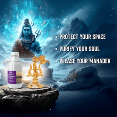 🕉️(Only 100 left) | Sawan Special: Shuddhi Shakti Combo – Triveni Sangam Gangajal + Mahakal Energized Trishul