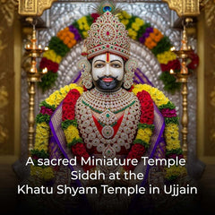 Shri Siddh Khatu Shyam Charan Mandir + FREE 5 Mukhi Rudraksha