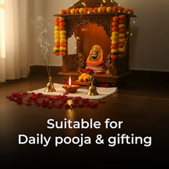 Siddh Khatu Shyam Murti + 5 Mukhi Rudraksha FREE