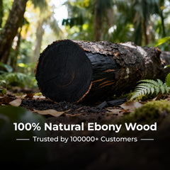 Silver coated Karungali Mala 108 Beads