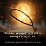 Karungali Mala – 108 Beads (Sacred Ebony Wood)