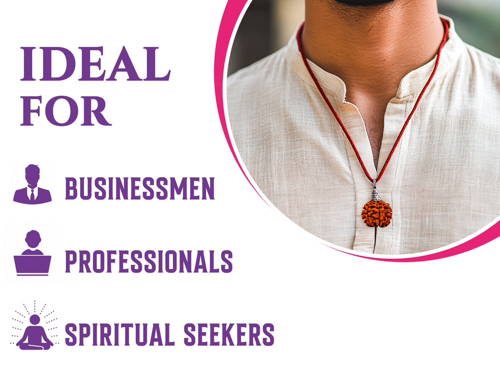 (Launch Offer): Saat Mukhi Rudraksha – Energized at 7 Powerful Shiva Temples | 49x Energy | For Financial Stability & Growth