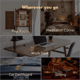 Sacred Siddha Divine Hanuman Gada + 5 Mukhi Rudraksha FREE