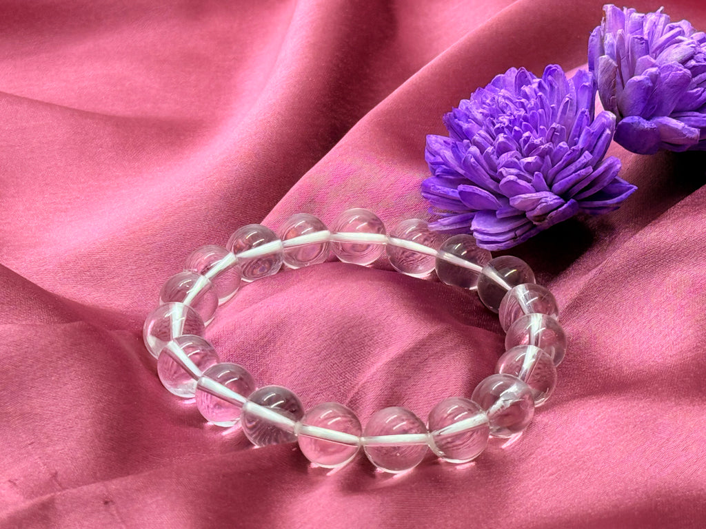 Natural Sphatik Crystal Bracelet