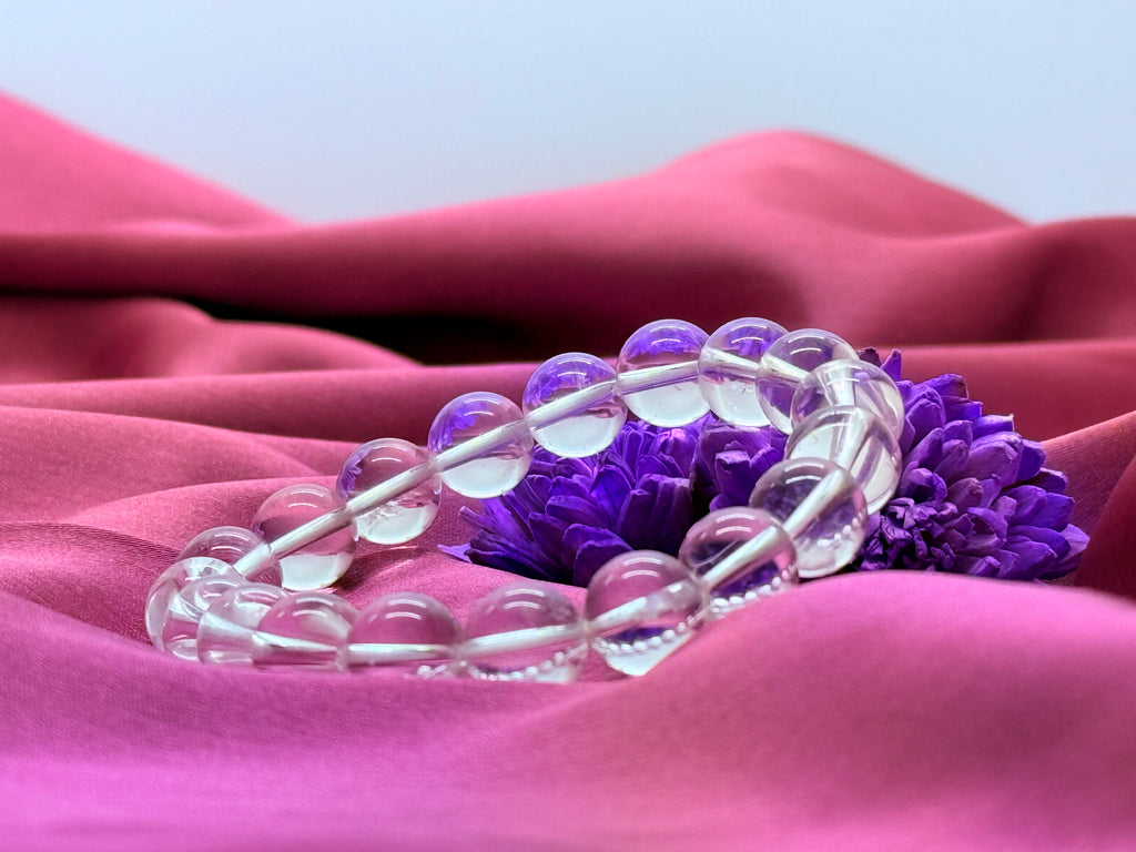 Natural Sphatik Crystal Bracelet