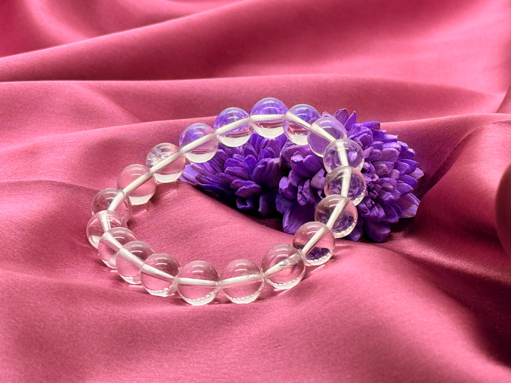 Natural Sphatik Crystal Bracelet