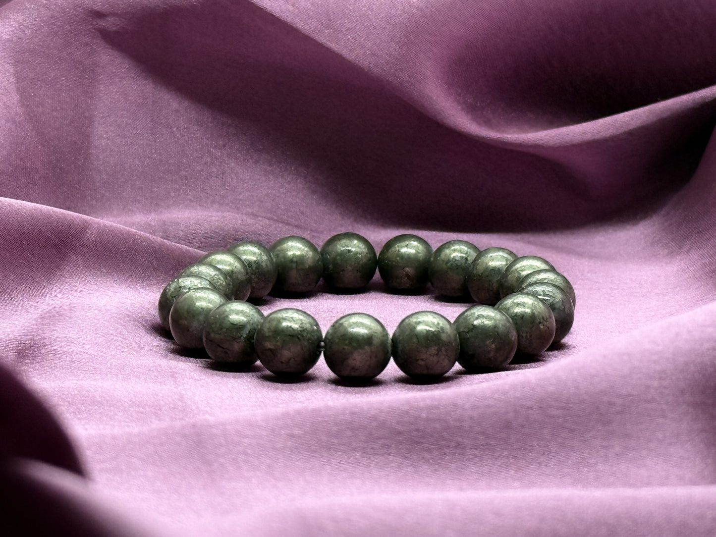 Money Magnet Raw Pyrite Bracelet