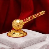 Sacred Siddha Divine Hanuman Gada + 5 Mukhi Rudraksha FREE