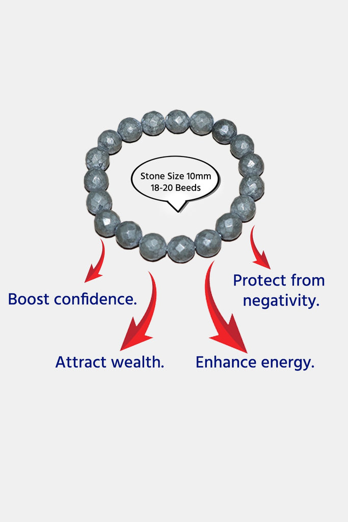 Money Magnet Raw Pyrite Bracelet