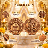 Shubh Labh Samriddhi Combo (Laxmi-Ganesh coin + Kuber Coin) | Exclusive to VAMA, other brands are fake - VAMA Mall