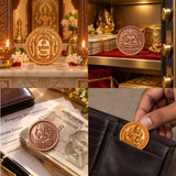 Shubh Labh Samriddhi Combo (Laxmi-Ganesh coin + Kuber Coin) | Exclusive to VAMA, other brands are fake - VAMA Mall