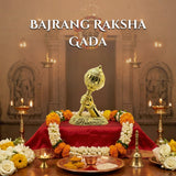 Bajrang Hanuman Gada in golden Colour