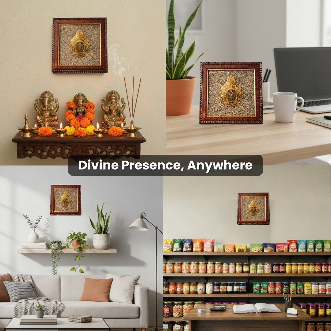 Maa Durga Samriddhi Pyrite Frame - VAMA Mall