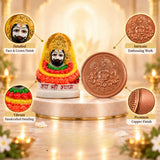 Shyam Kripa Combo (Murti + Coin) | Exclusive to VAMA, other brands are fake | Blessed at Khatu Shyam Temple, Ujjain