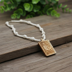 Original & Natural Wood Tulsi Kanthi Mala With Hanuman ji Locket Pendant (Pack of 2) | Buy 1 Get 1 FREE + 5 Mukhi Rudraksha FREE