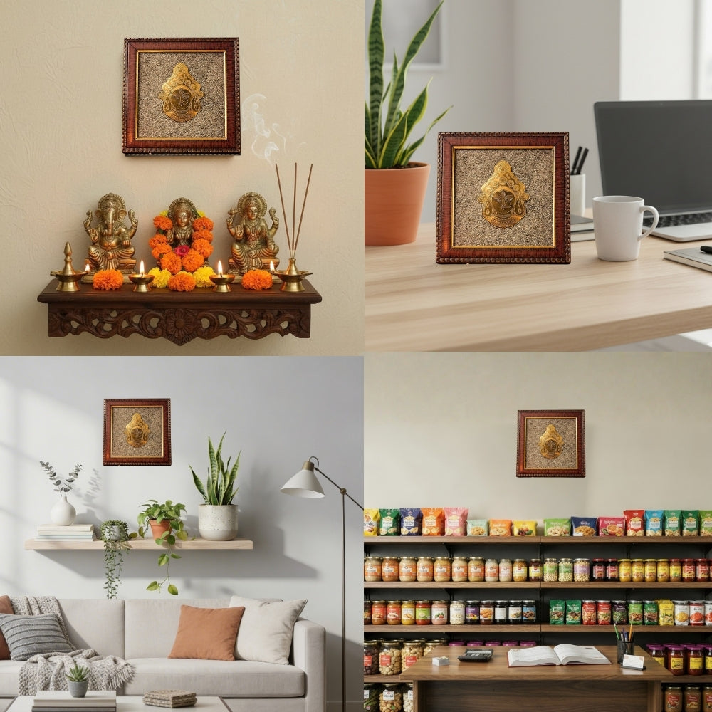 Maa Durga Samriddhi Pyrite Frame | Exclusive to VAMA, other brands are fake - VAMA Mall