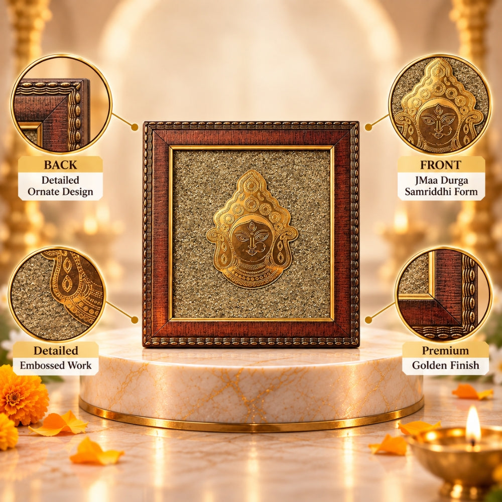 Maa Durga Samriddhi Pyrite Frame | Exclusive to VAMA, other brands are fake - VAMA Mall