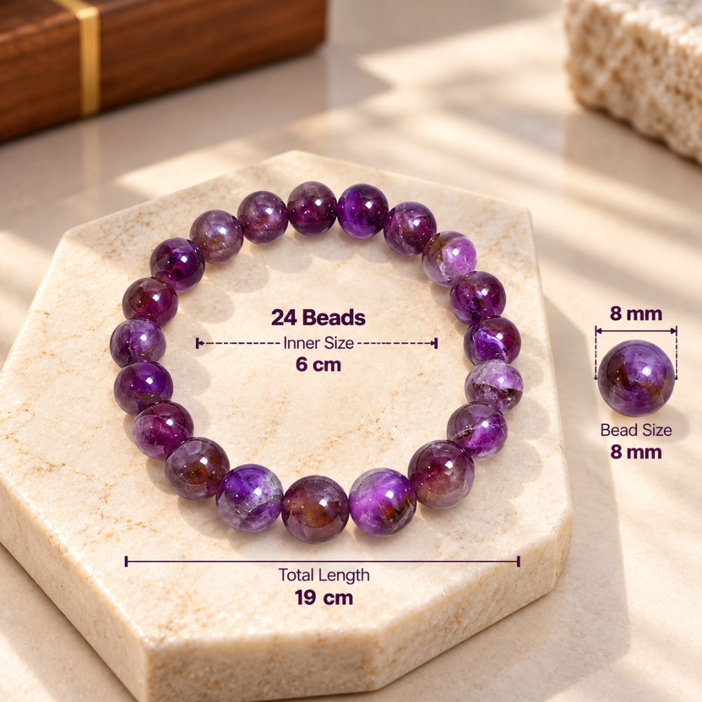 Healing Aura Amethyst  Bracelet | Exclusive to VAMA, other brands are fake - VAMA Mall