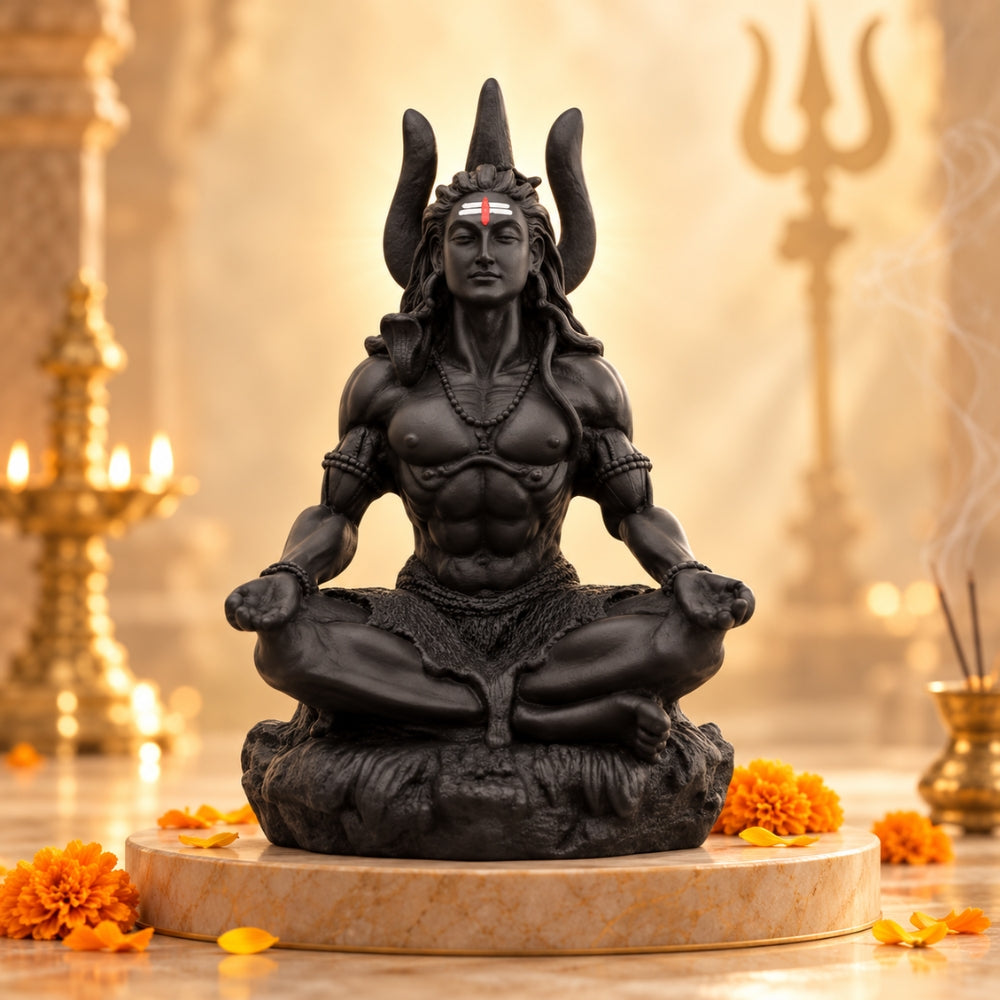 Shiva Rudra Dhyan Sculpture | Exclusive to VAMA, other brands are fake - VAMA Mall