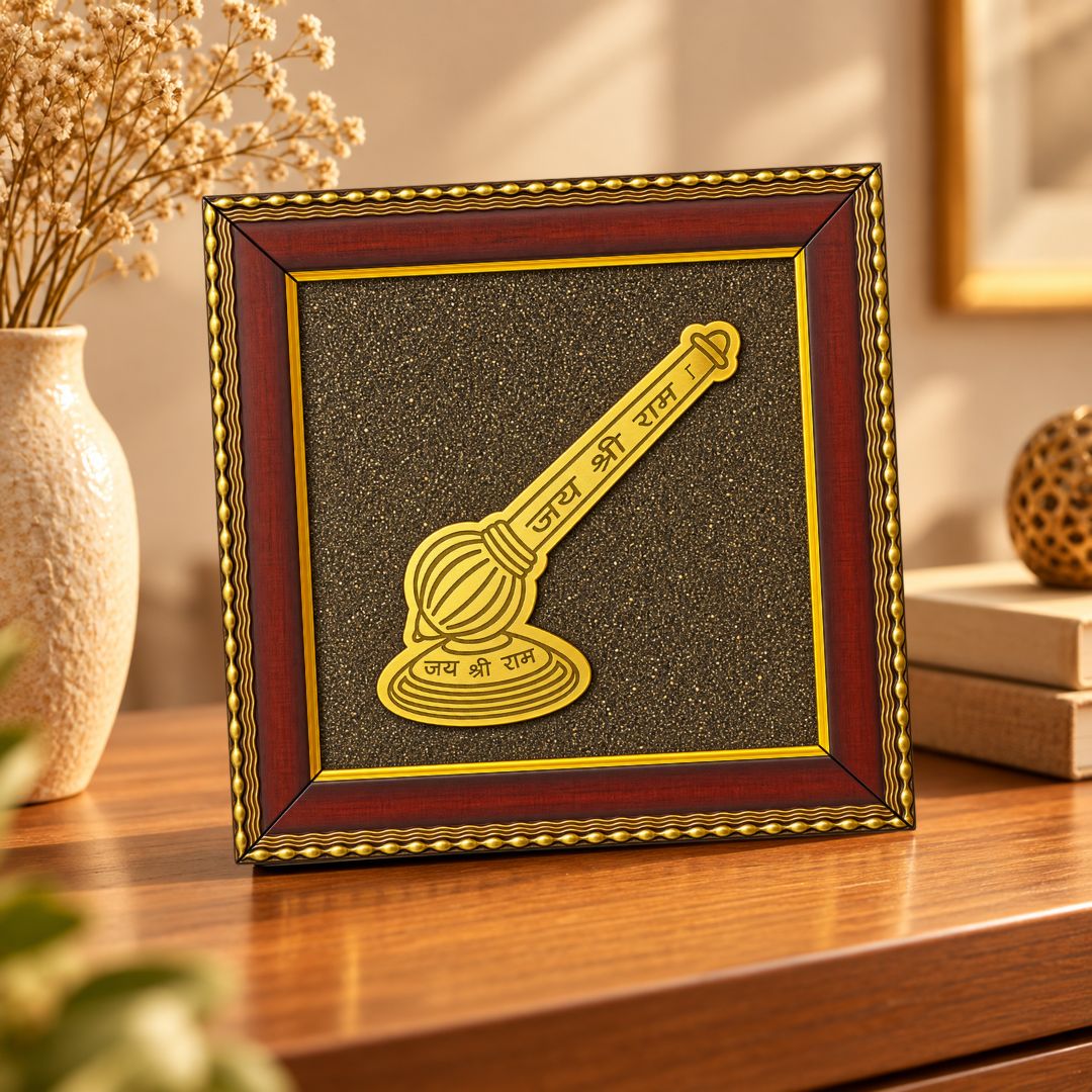 Hanuman Gada Pyrite Frame | Exclusive to VAMA, other brands are fake - VAMA Mall