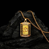 Golden Om Pendant with Chain | Exclusive to VAMA, other brands are fake - VAMA Mall