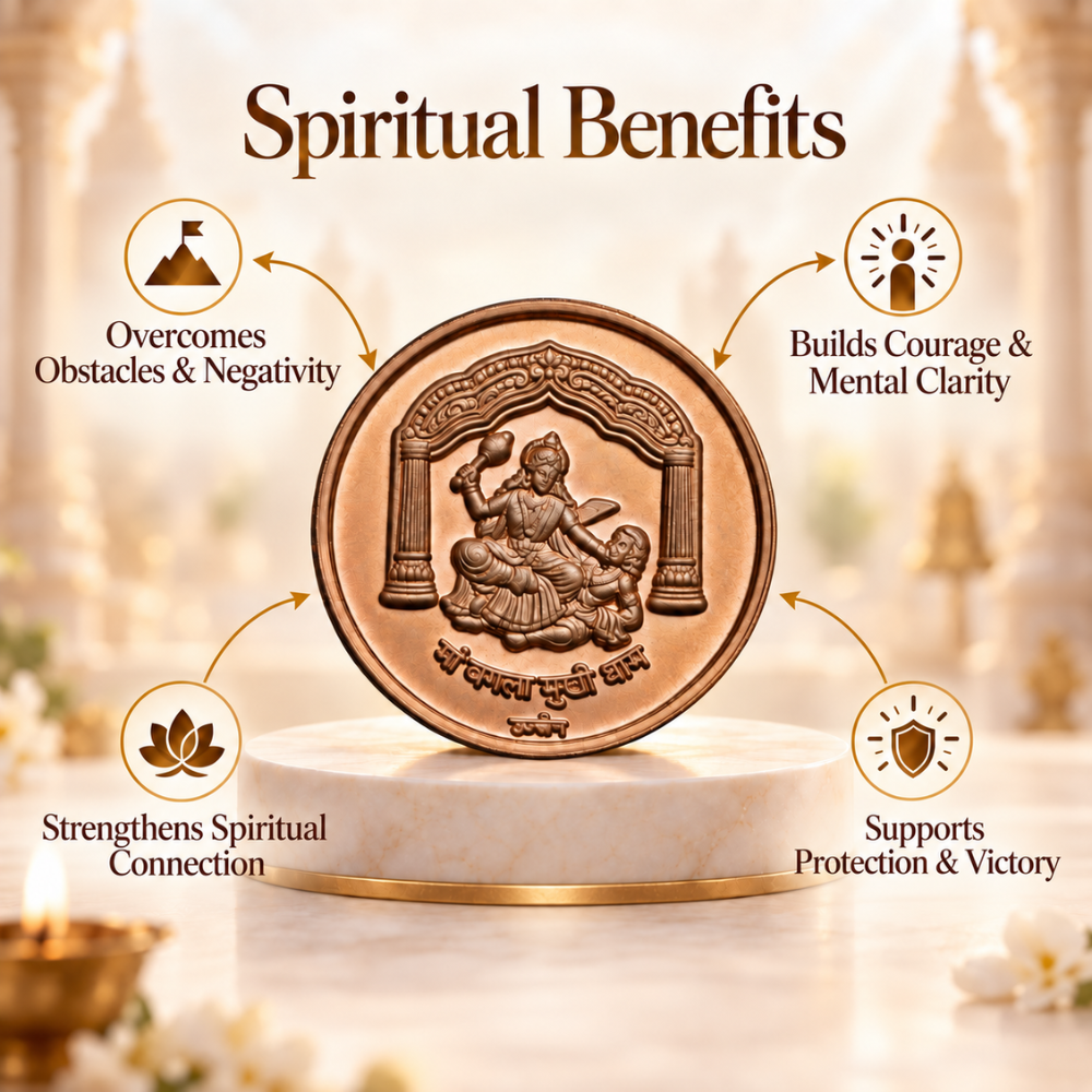 Baglamukhi Coin | Blessed At Baglamukhi Temple, Ujjain