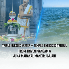 🕉️(Only 100 left) | Sawan Special: Shuddhi Shakti Combo – Triveni Sangam Gangajal + Mahakal Energized Trishul