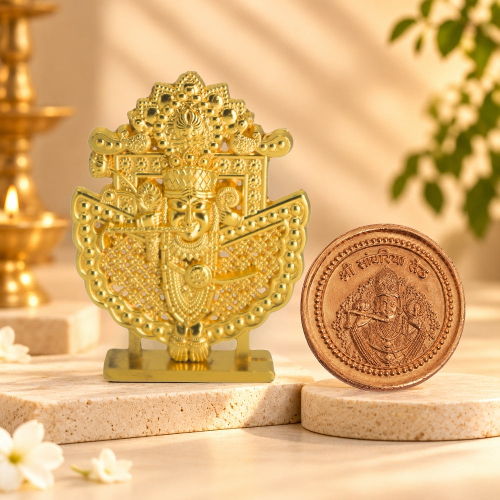 Sanwariya Seth Divya Dhan Jodi (Coin + Murti) | Exclusive to VAMA, other brands are fake | Blessed at Sawariya Seth Temple, Ujjain