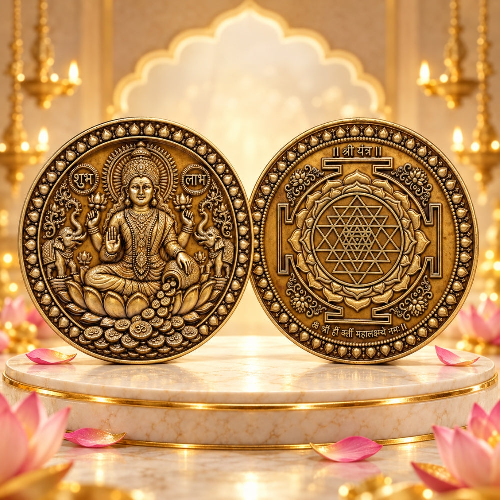 Mahalakshmi Shri Yantra | Exclusive to VAMA, other brands are fake | Blessed at Shri Mahalakshmi (Ambabai) Temple, Kolhapur - VAMA Mall