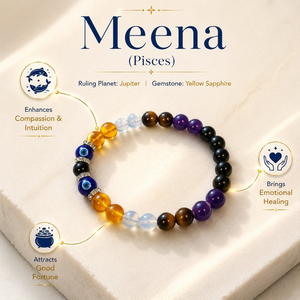Pisces/Meen Soul Blessing Bracelet - VAMA Mall