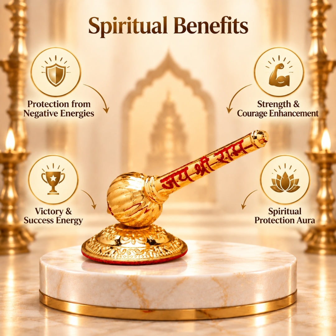Sacred Siddh Divine Hanuman Gada | Exclusive to VAMA, other brands are fake