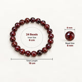 Red Garnet Bracelet | Exclusive to VAMA, other brands are fake - VAMA Mall