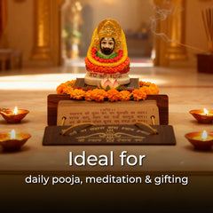 Siddh Khatu Shyam Combo (Chalisa + Murti) + FREE 5 Mukhi Rudraksha