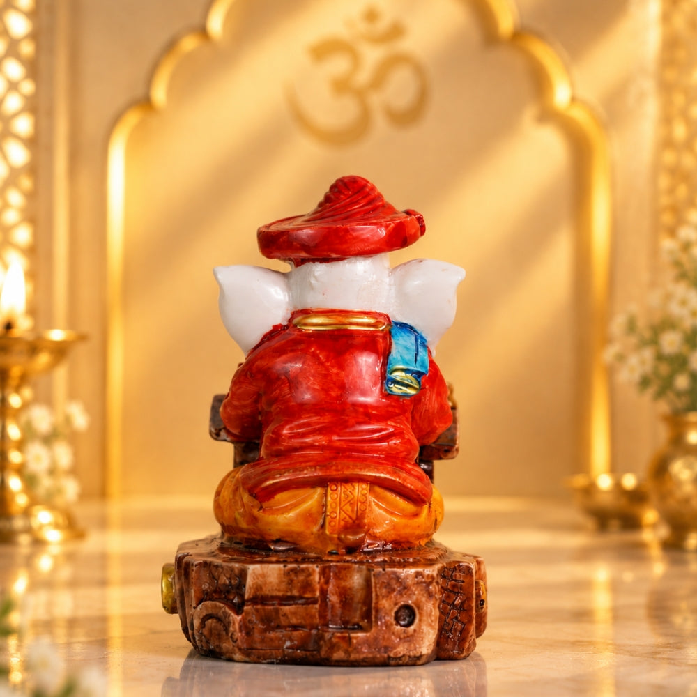 Lekhak Ganesha – Scribe of the Mahabharata | Exclusive to VAMA, other brands are fake - VAMA Mall