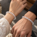 Natural Sphatik Crystal Bracelet | Exclusive to VAMA, other brands are fake - VAMA Mall