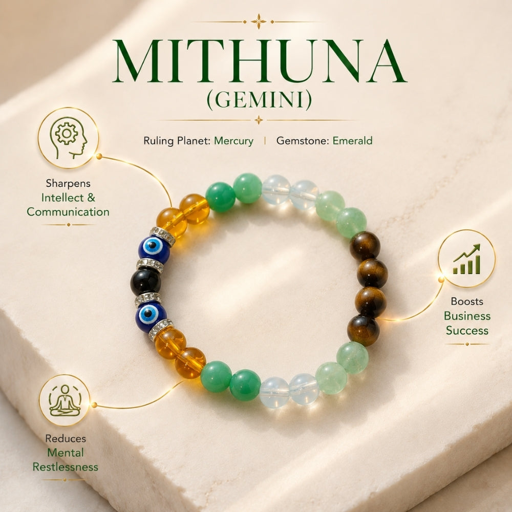 Sacred Gemini Spirit Bracelet - VAMA Mall