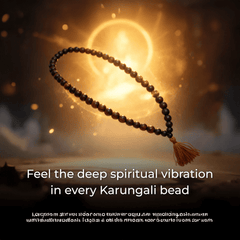 Karungali Mala – 108 Beads (Sacred Ebony Wood)