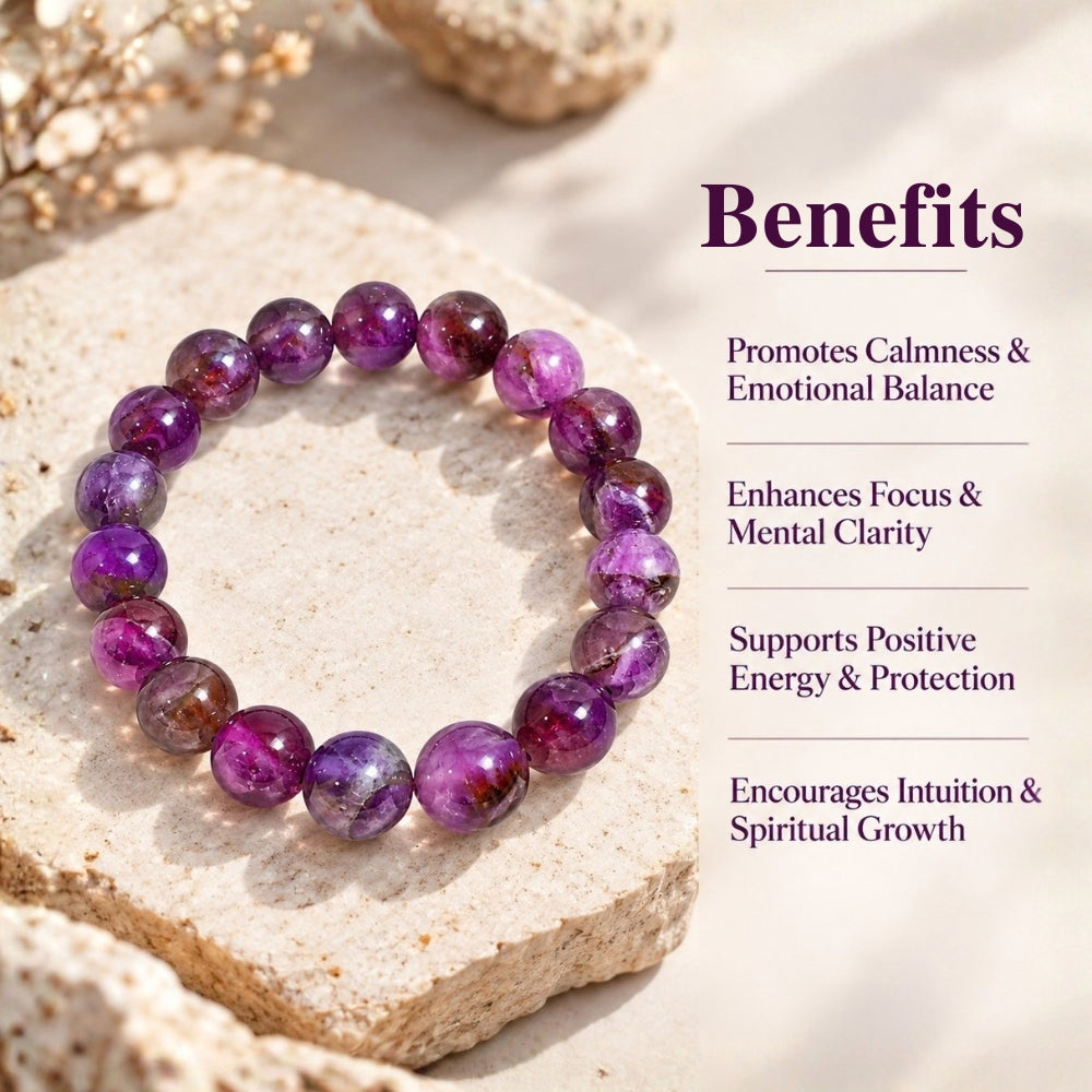 Healing Aura Amethyst  Bracelet | Exclusive to VAMA, other brands are fake - VAMA Mall