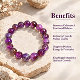 Healing Aura Amethyst  Bracelet | Exclusive to VAMA, other brands are fake - VAMA Mall