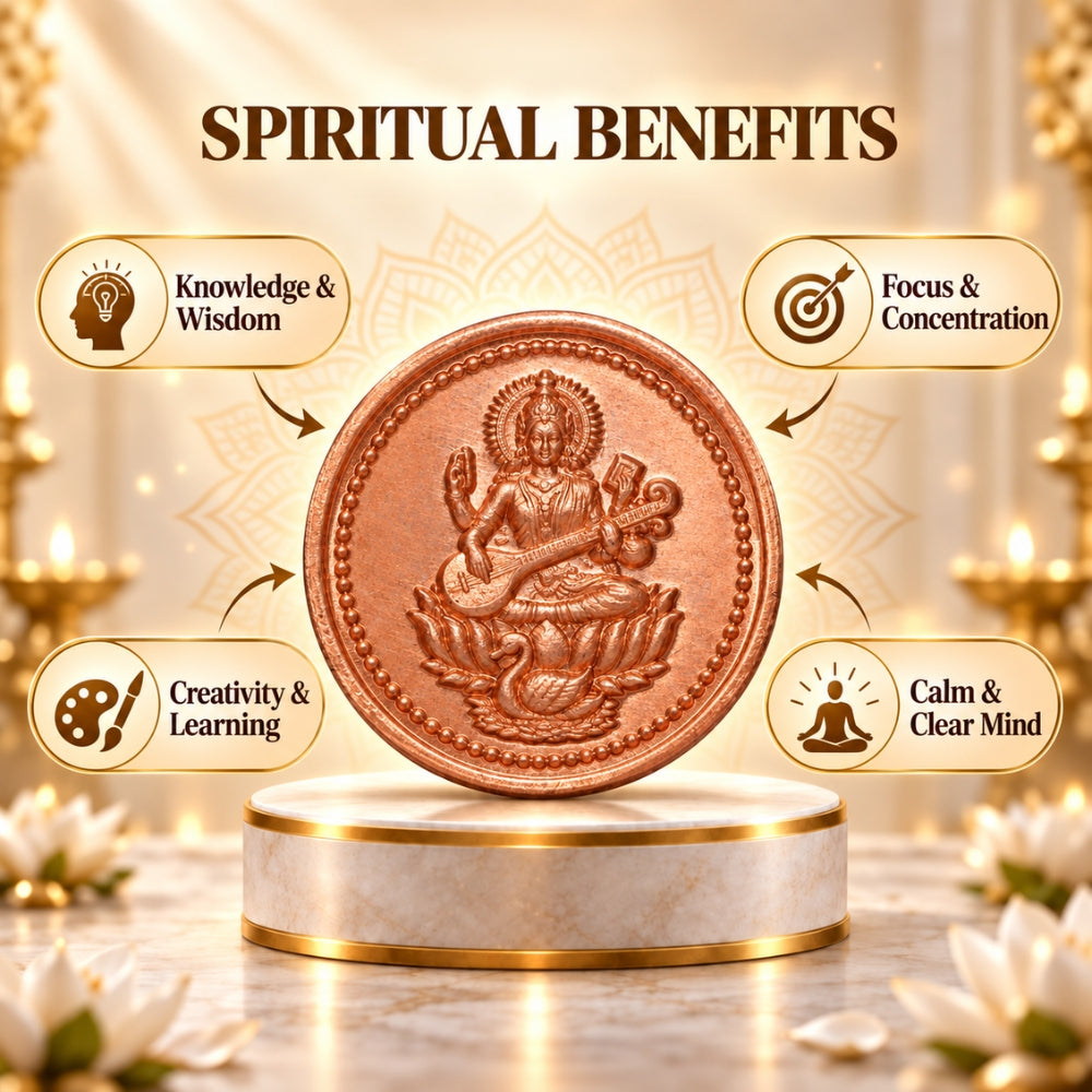 Maa Saraswati Vidya Coin - VAMA Mall