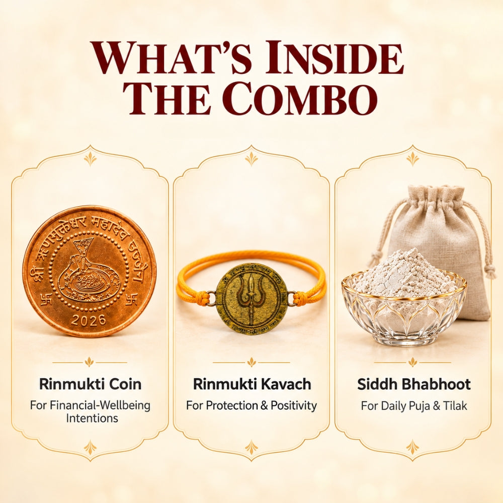 Rin Mukti Kavach Kit – 3-in-1 (Coin + Kawach + Bhabhoot) - VAMA Mall