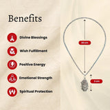 Khatu Shyam Silver Pendant | Exclusive to VAMA, other brands are fake - VAMA Mall