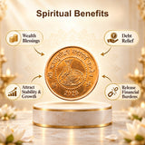 Rinmukteshwar Siddh Coin/Sikka | Blessed At Rinmukteshwar Temple, Ujjain - VAMA Mall