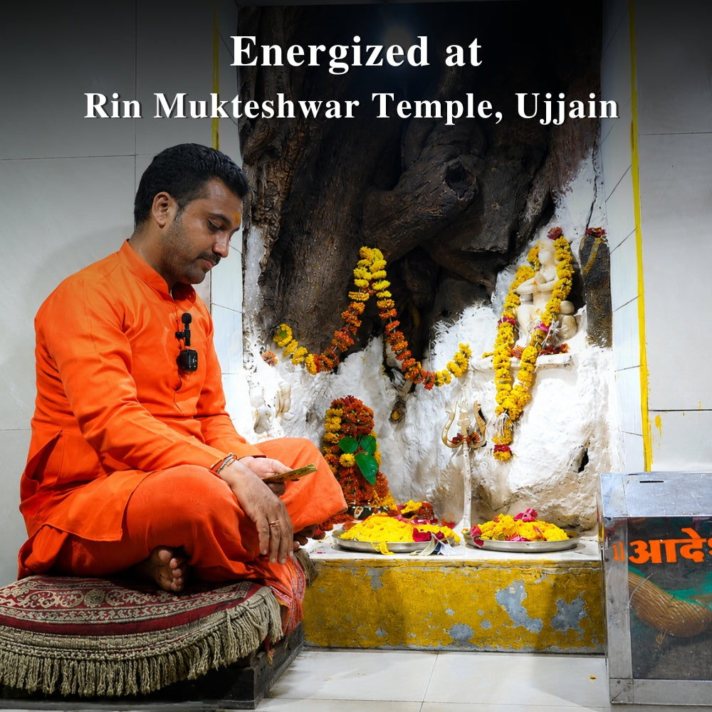 VAMA Siddh Rinmukteshwar Rakhi | A Blessing for a Brother's Debt-Free & Prosperous Life | Helps brother to get rid of debt - VAMA Mall