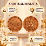 Kaal Bhairav Divine Kripa Coin | Exclusive to VAMA, other brands are fake | Blessed at Vikrant Bhairav Temple, Ujjain