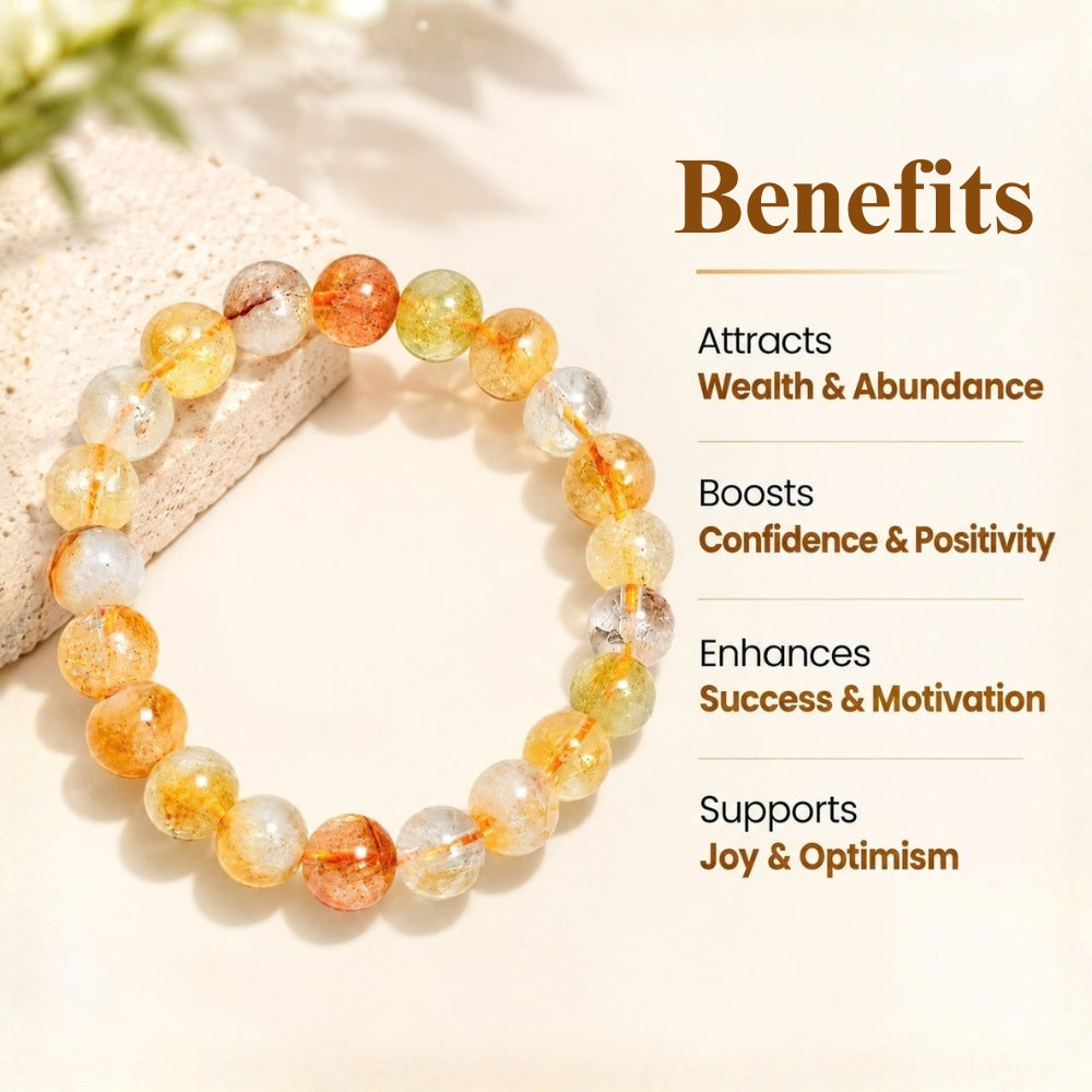 Money Attraction Citrine Bracelet | Exclusive to VAMA, other brands are fake - VAMA Mall