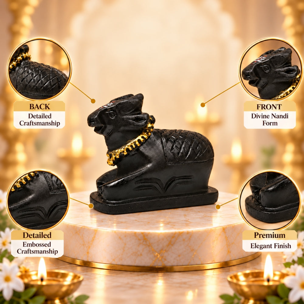 Divine Mahakal Nandi Murti | Exclusive to VAMA, other brands are fake - VAMA Mall
