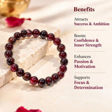 Red Garnet Bracelet | Exclusive to VAMA, other brands are fake - VAMA Mall
